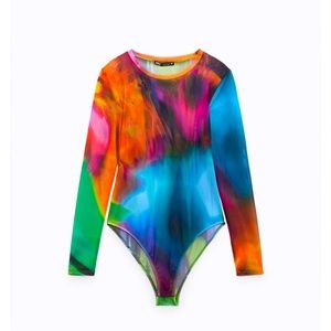 Brand new Zara mesh body suit